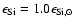 $\epsilon_{\rm Si} = 1.0 \epsilon_{{\rm
Si},\odot}$