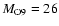 $M_{\rm O9}=26$