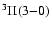 $^3\Pi(3{-}0)$