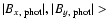 $\vert B_{x,~{\rm phot}} \vert, \vert B_{y,~{\rm phot}} \vert >$