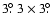 $3\hbox{$.\!\!^\circ$ }3\times3\hbox{$.\!\!^\circ$ }$