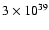 $3\times 10^{39}$