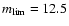 $m_{\rm lim}=12.5$