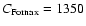 $C_{\rm Fornax}=1350$