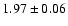 $1.97\pm0.06$