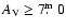 $A_{\rm V}\geq7\hbox{$.\!\!^{\rm m}$ }0$