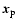 ${\vec x}_{\rm p}$