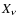 $X_\nu$