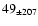 $49_{\pm 207} $