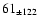 $61_{\pm 122} $