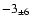 $-3 _{\pm 6 } $
