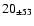 $20 _{\pm 53 }$