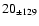 $ 20 _{\pm 129 } $