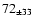 $ 72 _{\pm 33 } $