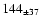 $144 _{\pm 37 } $