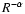$R^{-\alpha}$
