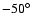$-50^{\circ }$