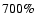 $700\% $
