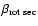 $ \beta_{\rm rot~sec} $