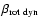 $ \beta_{\rm rot~dyn} $