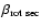 $\beta _{\rm rot\ sec}$