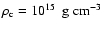 $ \rho_{\rm c} = 10^{15}~{\rm\ g\ cm}^{-3} $