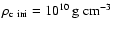 $ \rho_{\rm c~ini} = 10^{10} {\rm\ g\ cm}^{-3}$