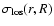 $\sigma_{{\rm los}}(r,R)$