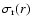 $\sigma _{\rm r}(r)$