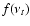 $f(\nu_t)$