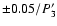 $\pm0.05/P_3'$