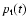 $p_{\rm t}(t)$