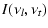 $\displaystyle I(\nu_l, \nu_t)$