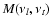$M(\nu_l, \nu_t)$