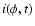 $i(\phi, t)$