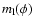 $m_{\rm l}(\phi)$