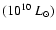 $({\rm 10^{10}}~L_\odot)$