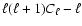 $\ell(\ell+1)C_{\ell}-\ell$