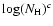 $\log(N_{\rm H})^c$