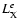 $L_{\rm X}^e$