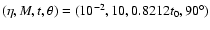 $(\eta,M,t,\theta)=(10^{-2},10,0.8212t_0,90^\circ)$