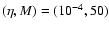 $(\eta ,M)=(10^{-4},50)$