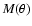 $M(\theta)$