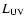 $L_{{\rm UV}}$