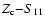 $Z_{\rm c}{-}S_{11}$