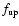 $f_{\rm up}$