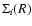 $\Sigma_{i}(R)$
