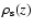 $\rho_{\rm s}(z)$