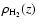 $\rho_{\rm H_2}(z)$