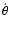$\dot\theta$